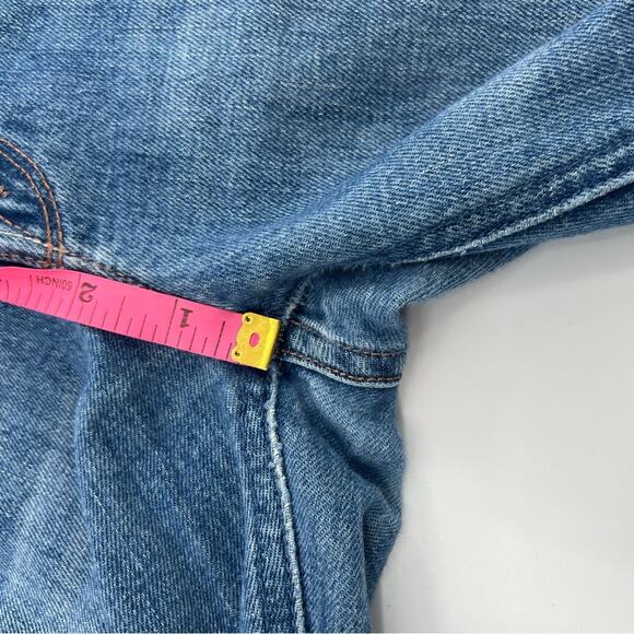 Mother dazzler ankle mid rise jeans  cut & paste sz 27 - Picture 8 of 10